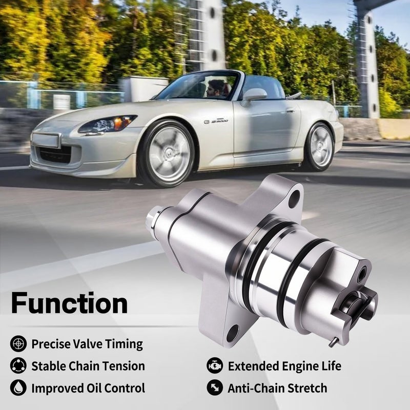 RydSuns Time Chain Tensioner Compatible With 2000-2009 Honda S2000 AP1 AP2 F20C F22C Tensioner Assembly TCT Replacement for 14510-PCX-005 - Image 4